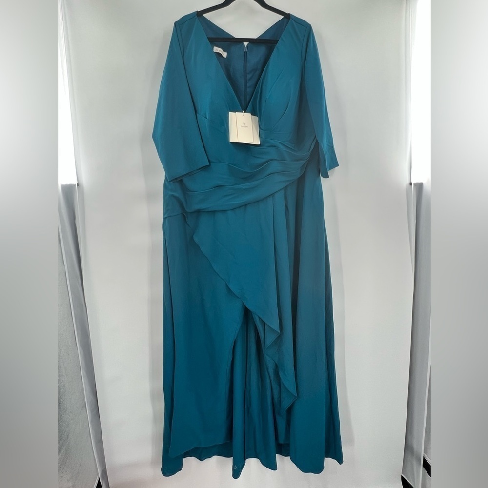 TS Couture Lintang bridal green jumpsuit over dress size 24/26